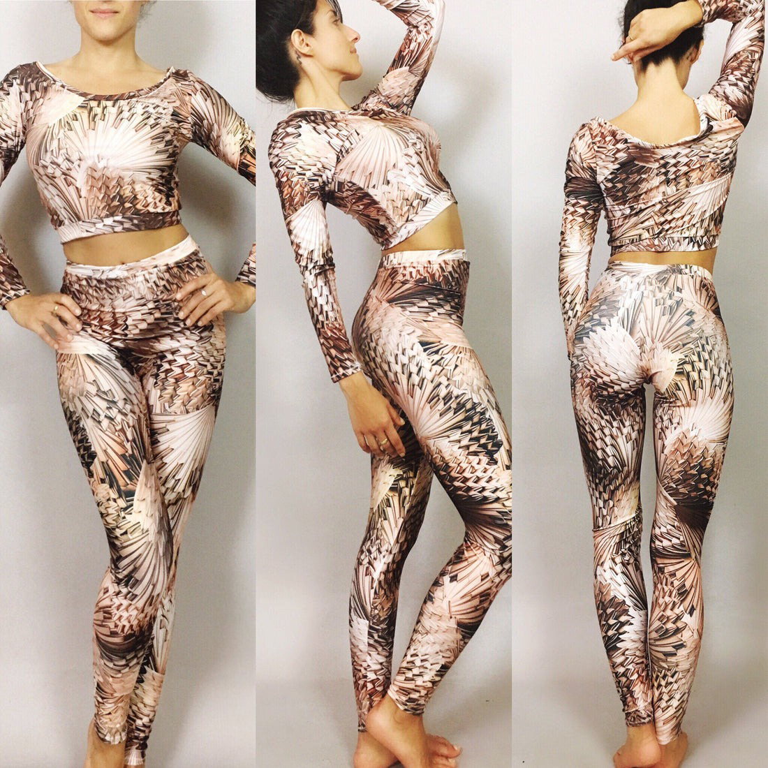 Crop Top Leggings Activewear, Bodysuit Costume, Woman Outfit, Jumpsuit, Dancer, Performer Outfit, Leotard, Gym, Yoga, Lycra