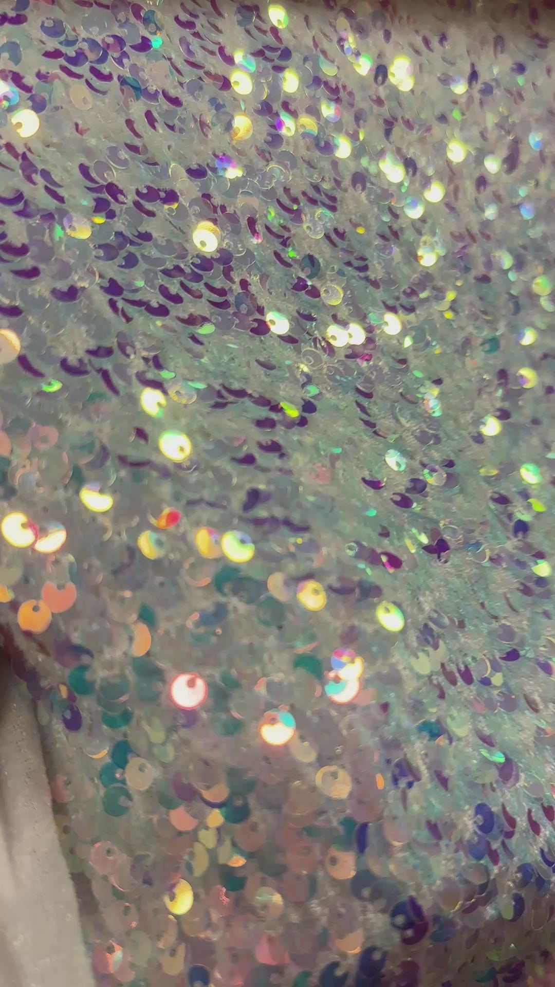 Black Sequin Leotard with Cascading Half Skirt