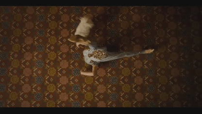 White and Gold Sequin Catsuit, Round Neck, Sleeveless