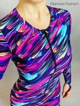 Sports wear,Beautiful bodysuit for woman, active wear, wetsuit. New trend, made in usa.