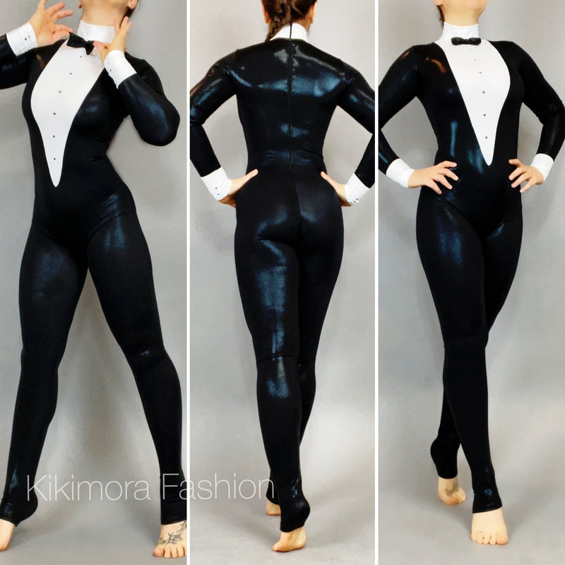 HYPNOTIC STYLE Full Body Catsuit, Black Catsuit, Mesh Costume, Fake Tattoo  Costume, Festival Clothing, Halloween Costume, Halloween Jumpsuit -   Canada