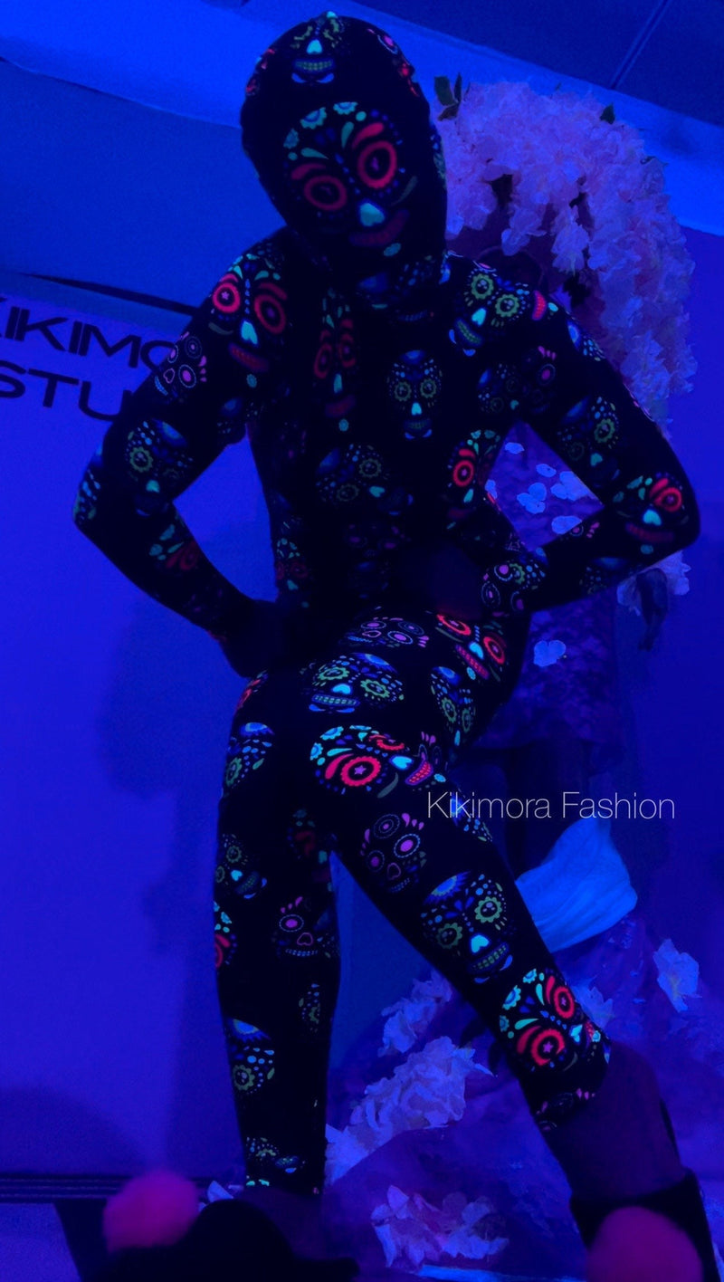 Spandex bodysuit, Beautiful catsuit, exotic dance wear, circus Costume –  Kikimora Fashion Store