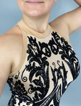 Sequins Jumpsuit, Beautiful custom made Catsuit, Trending Now, Exotic Dance wear.