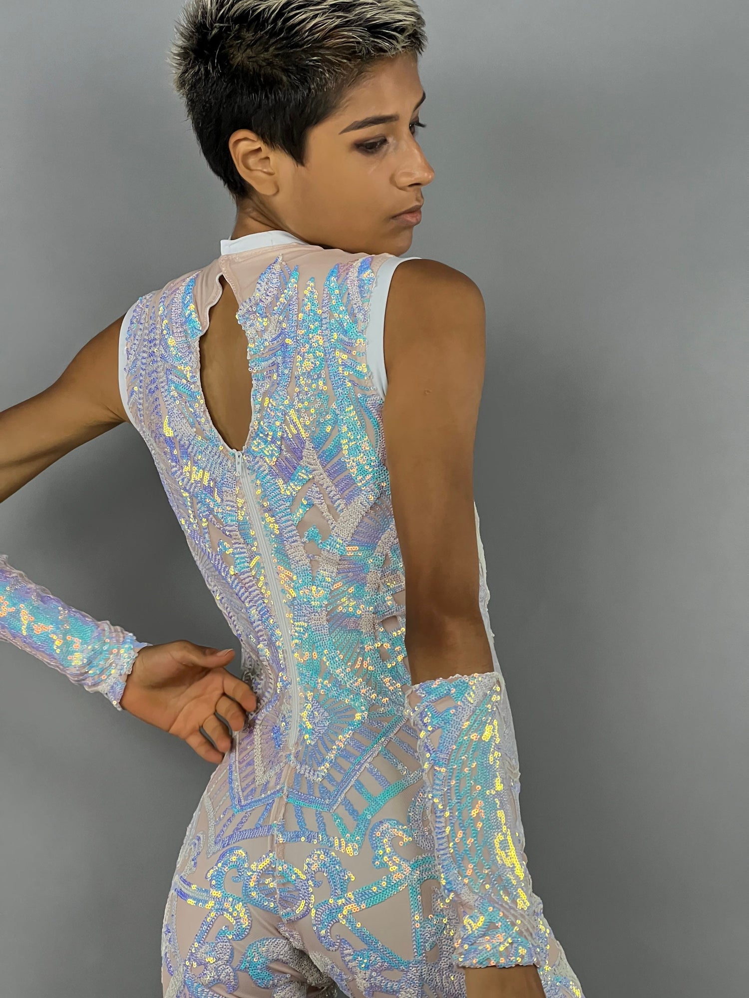 Unicorn Jumpsuit, Beautiful Exotic Dancewear, Wedding Jumpsuit, Gymnastic Bodysuit, Trending Now