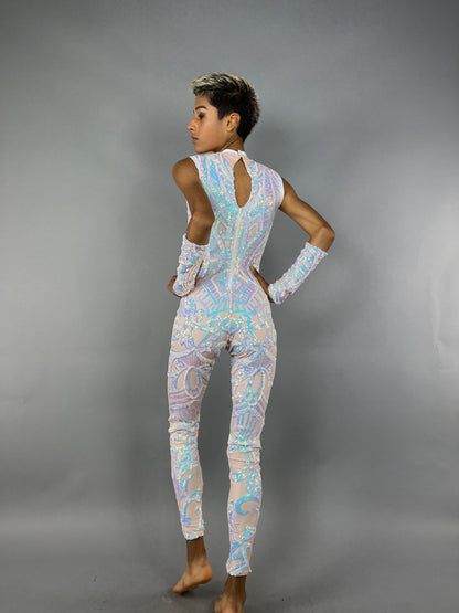 Unicorn Jumpsuit, Beautiful Exotic Dancewear, Wedding Jumpsuit, Gymnastic Bodysuit, Trending Now