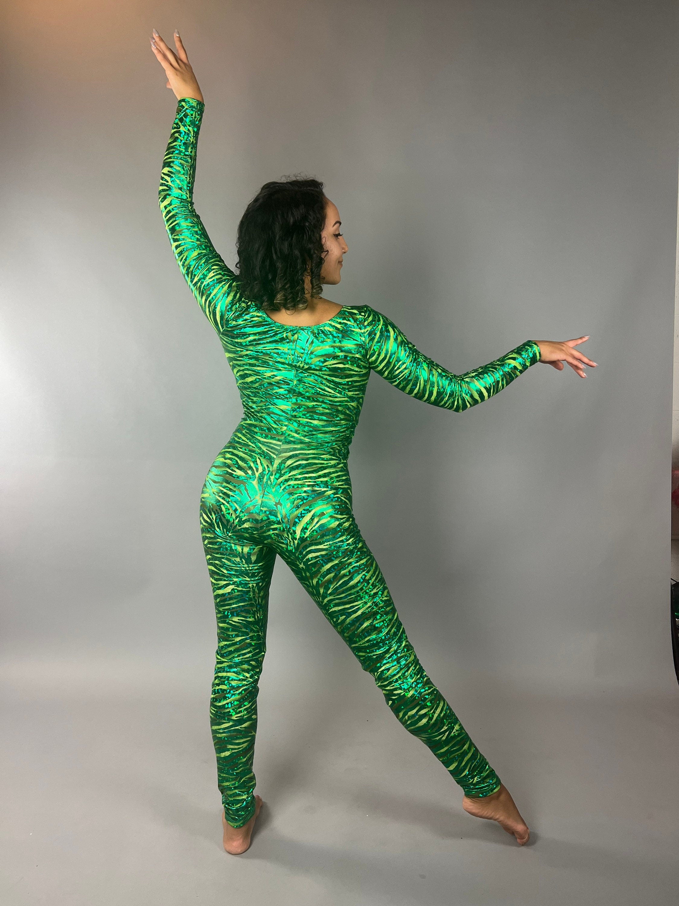 Spandex Jumpsuit, Bodysuit for Women or Men, Exotic Dancewear, Beautiful Bodysuit, Catsuit for Circus Performers, Trending Now