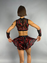 Exotic Dance wear, Pole dancer outfit, Showgirl costume, Trending now, Gogo dancer costume. Aerialist gift.