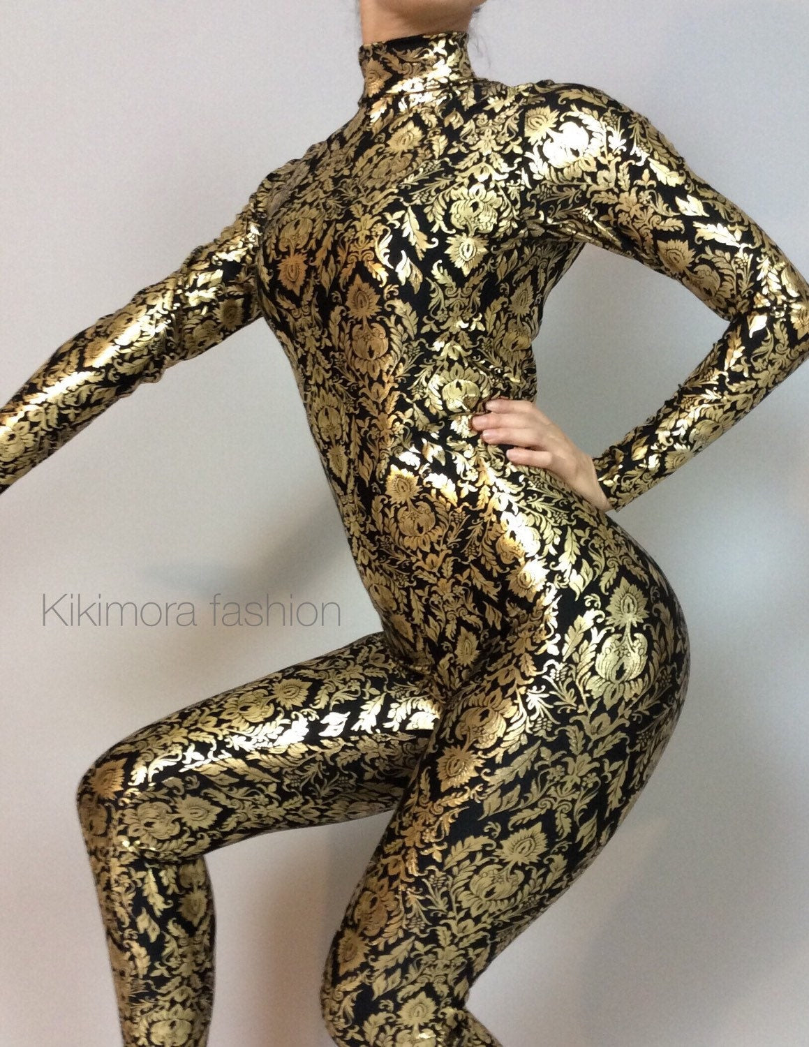 Catwoman, Bodysuit Costume, Exotic Dancewear, Beautiful Spandex Catsuit, Party Outfit