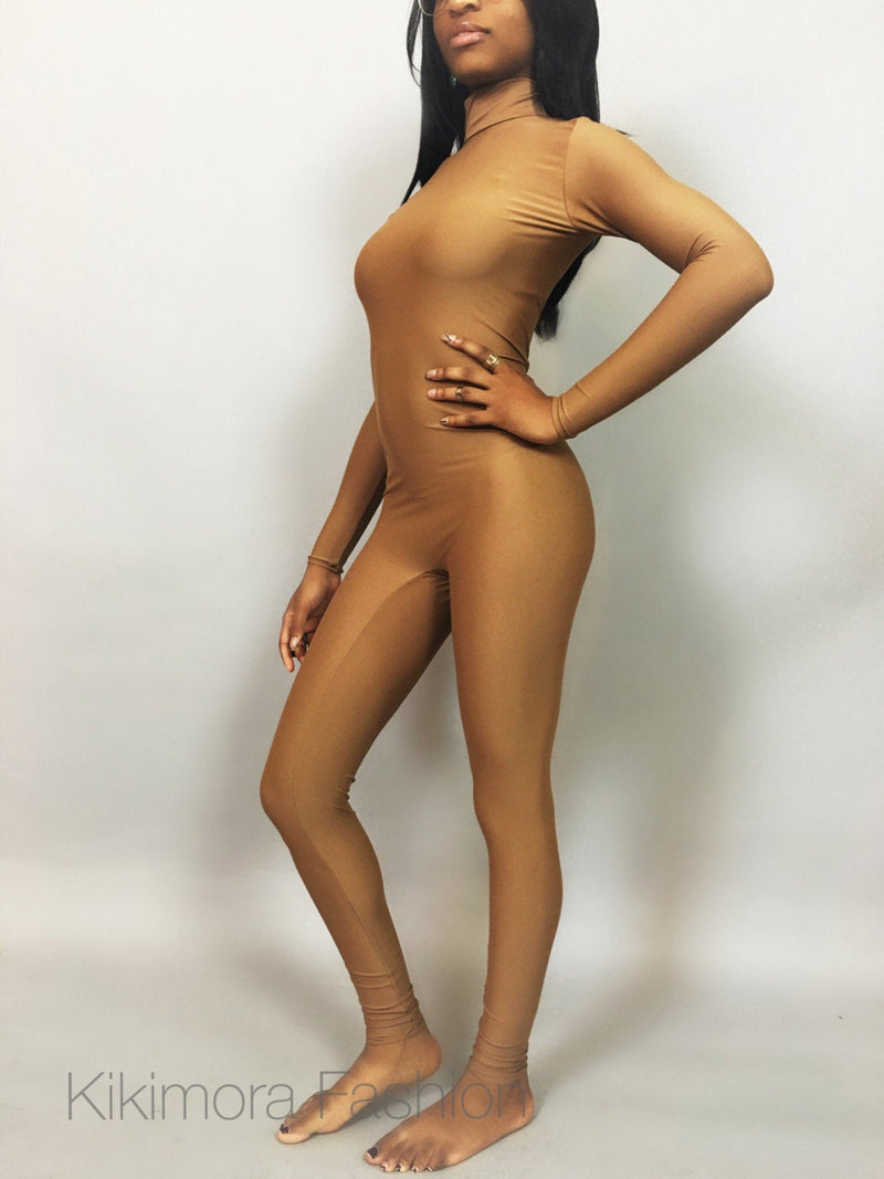 Skin Color Catsuit for woman or man, Circus costume, Contortionist unitard, Dance wear, Made by measure USA